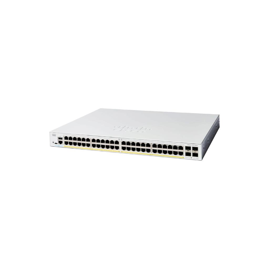 Коммутатор Cisco Catalyst C1300-48P-4G Коммутатор Cisco Catalyst C1300-48P-4G
